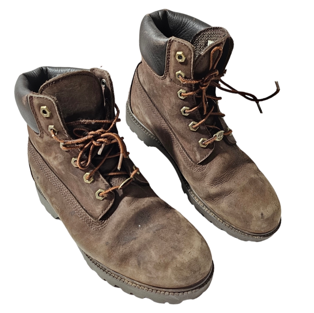 TIMBERLAND LEATHER WORK BOOTS SIZE 9M